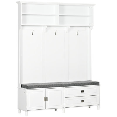 Hall Tree With Storage Bench