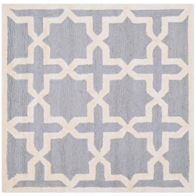 Igna Hand Tufted Wool Geometric Rug