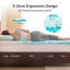Surmatelas en mousse viscoélastique gélifiée 2 pouces bleu-76094138