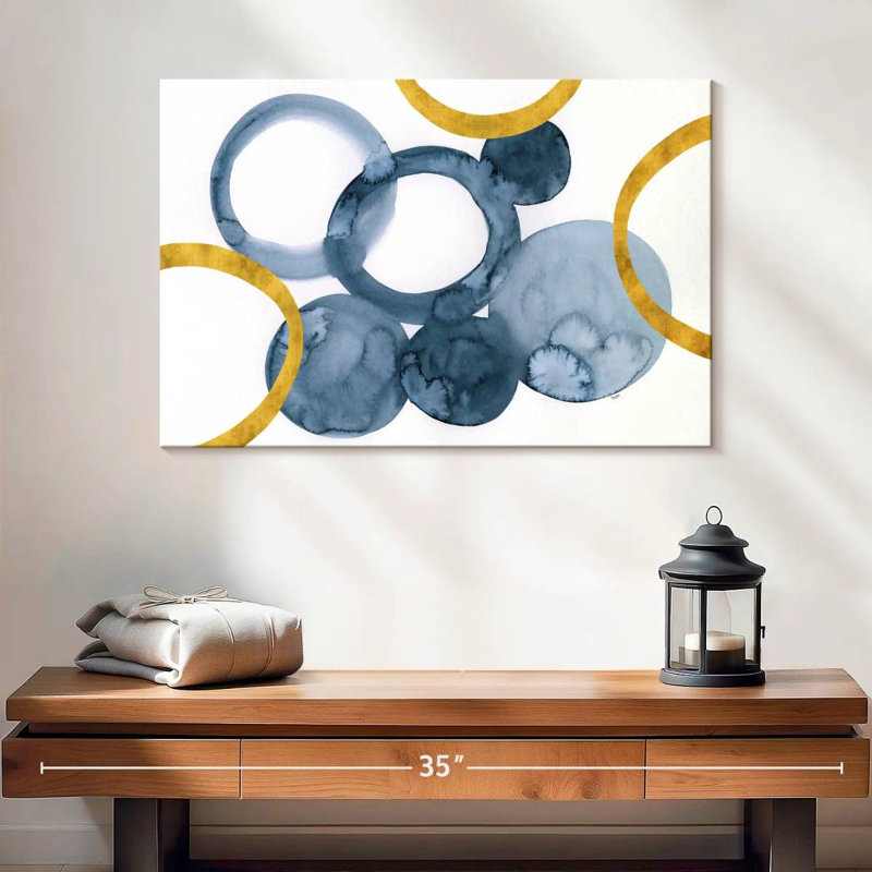 Avery Deep Blue Sea I, 16" H x 24" W