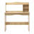 Computer Desk With Bookshelf - 39.37" X 18.9" Desktop Size-650608670