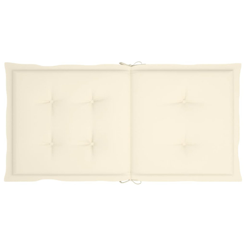 Outdoor Seat / Back Cushion, Cream, 6