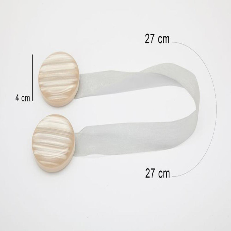 Zeb Fabric 10cm Curtain Tieback