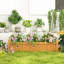 Lit de jardin surélevé en bois 4 pi x 1,5 pi Abdella