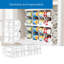 Rangement rotatif pour aliments et boissons en conserve 40 canettes