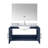 Bath Vanity With Faucet Set And LED Mirror