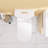 1-Piece 1.1/1.6 GPF Water-Efficient Dual-Flush Elongated Standard-Size Toilet With Soft Closing Seat-122433450