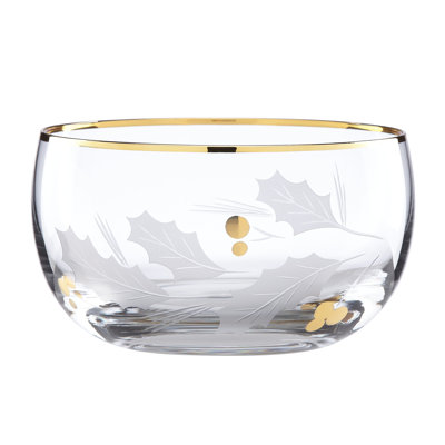Holiday Gold 20 fl oz. Candy / Nut bowl
