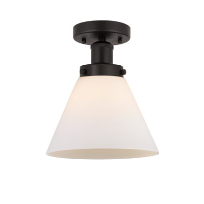Congerville Glass Semi Flush Mount
