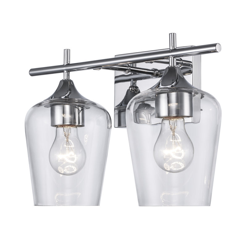 Craftsbury 2 - Light Dimmable Chandelier, Polished Chrome