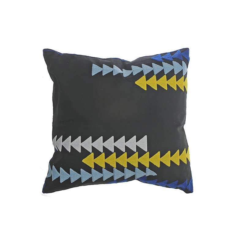 Cotton Blend Throw Pillow