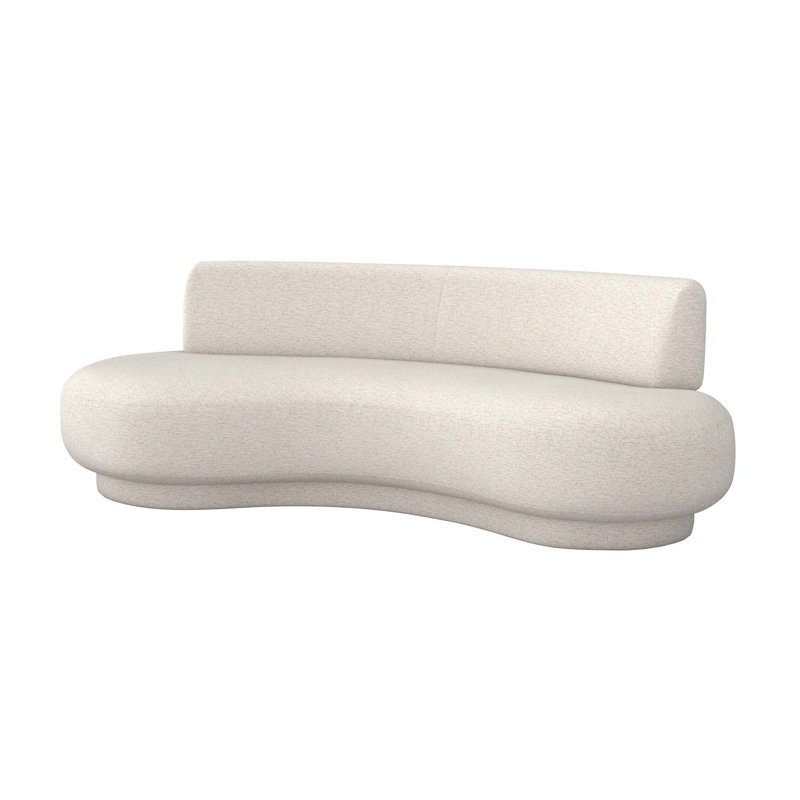 Canapé droit Nuage, Chenille flottante