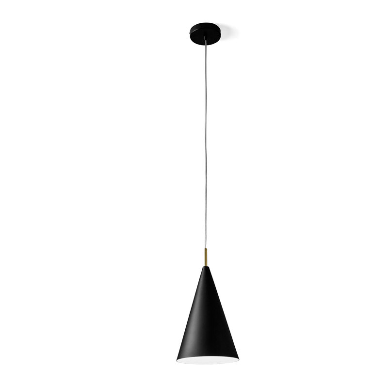 Wanette 1 - Light Black Cone Pendant