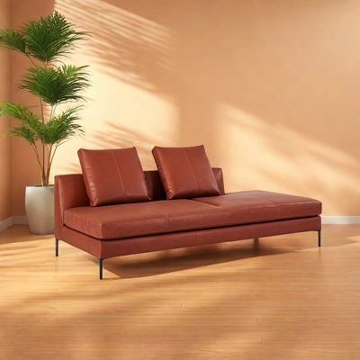 Chaise longue rembourrée de luxe Italian Light