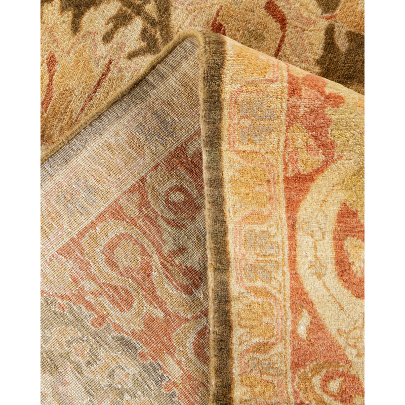 Classic One-of-a-Kind 6'3" x 8'8" Hand Knotted Area Rug