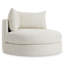 Fauteuil pivotant en tissu Bernhardt Ferris