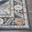 Tapis oriental bleu tissé à la machine Janicki-1312703278