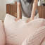 Très grand canapé en velours côtelé rose, sans assemblage, esthétique moderne pour une chaise de salon à siège simple, doux au toucher, idéal pour se détendre à la maison-822436899