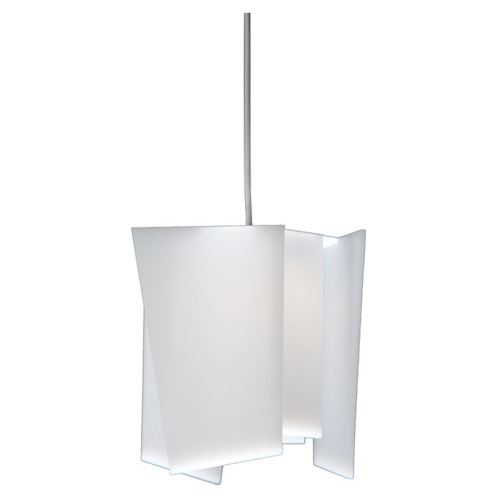Levis 1 - Light LED Pendant, Frosted Polymer, 2700K (Dry)