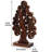 Mccaullie Tree of Life Wooden Sculpture with Intricate Carvings for Rustic and Modern Home Decor