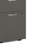 HON MOD Mobile Pedestal, 1 Box / 1 File Drawer, 15"W, Slate Teak-89710430