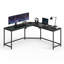 Hiller L-Shaped Metal Base Writing Desk-334767412