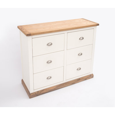 110 cm W Chest of 6 Drawers