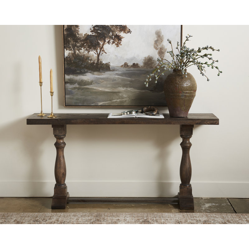 Console en bois massif Caniyah