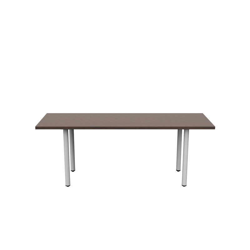 Table multi-usages avec pattes et pattes Jurni, Gris foncé, H 29,50 po x L 72 po