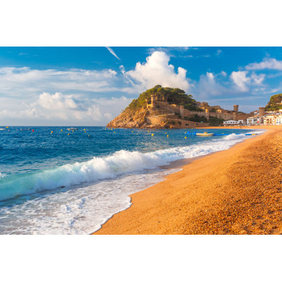 Tossa De Mar by Kavalenkavavolha - Wrapped Canvas Photograph