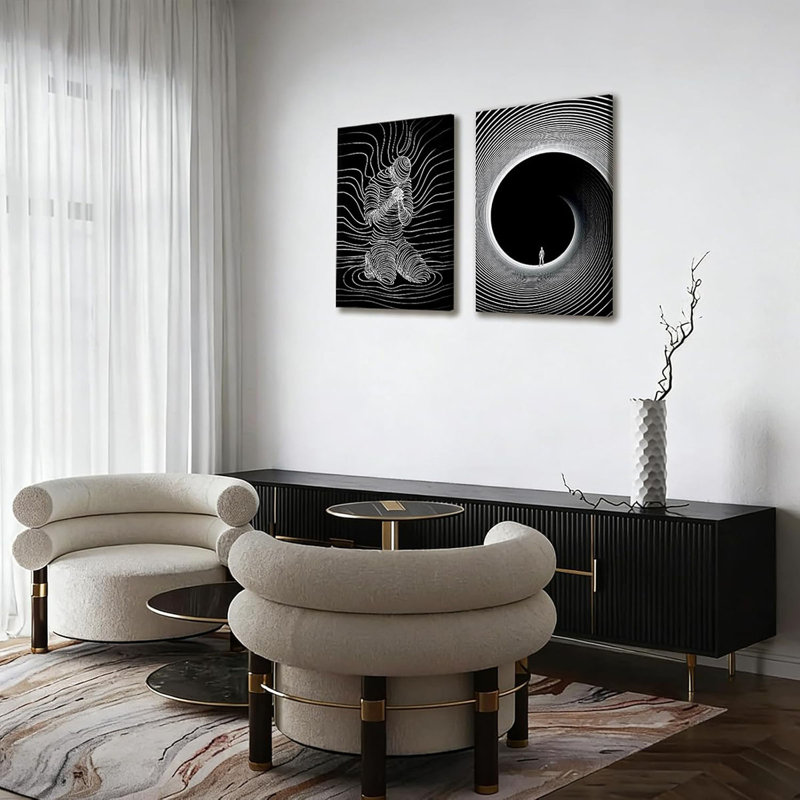 2 Piece Wrapped Canvas Print