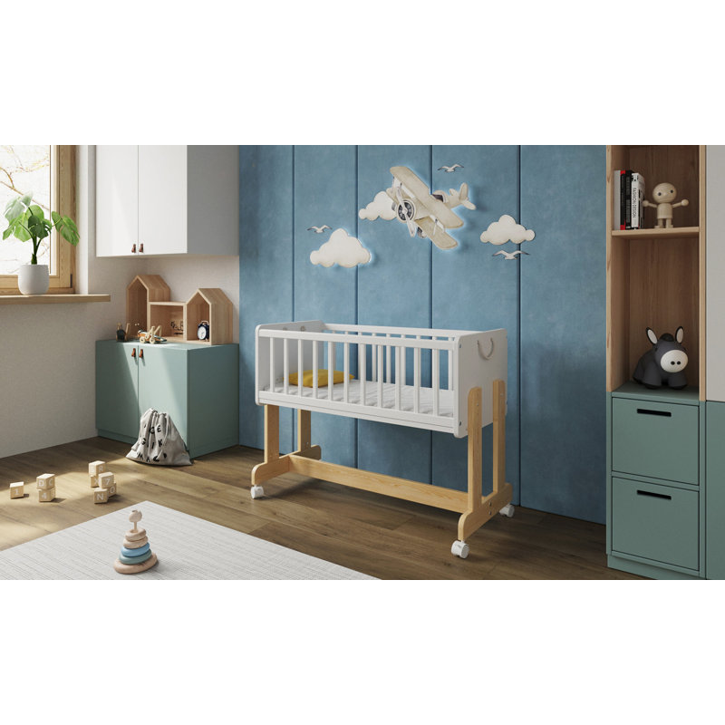 Quinnetta Mini Cot with Mattress