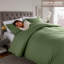 Imperial Homeware London Microfiber Striped Duvet Cover Set with Pillowcases Included-116167103-116167111