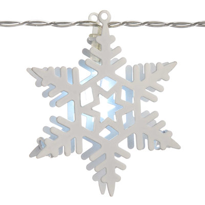 Snowflake 5cm LED Indoor / Outdoor String Lights