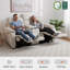 Causeuse inclinable électrique avec console Zero-250321792