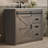 36" Farmhouse Single Sink Bathroom Vanity, Gray-563594298-559235711
