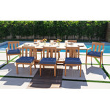 Chatsworth 9 Piece Dining Set With 42" Expansion Table