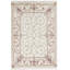 Hand-Knotted High-Quality Ivory Area Rug