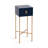 Metal and Wooden Drink Table with Storage-406193773