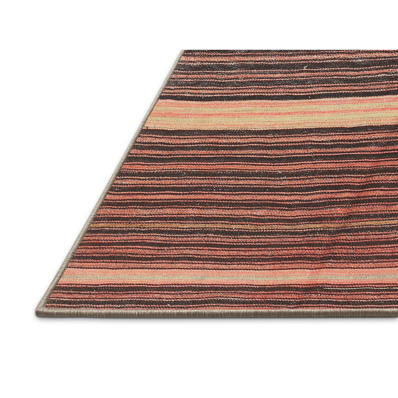 Tapis brun / beige / vert Beesley, Rectangle 2 pi x 3 pi