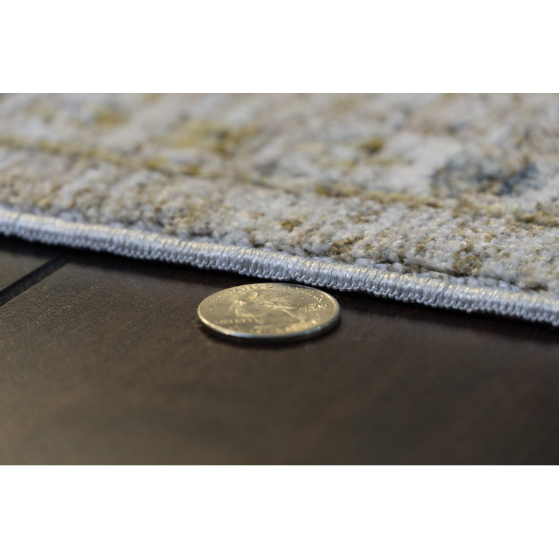 TREVI 13251-180 CREAM/BEIGE, Runner 2'2" x 7'