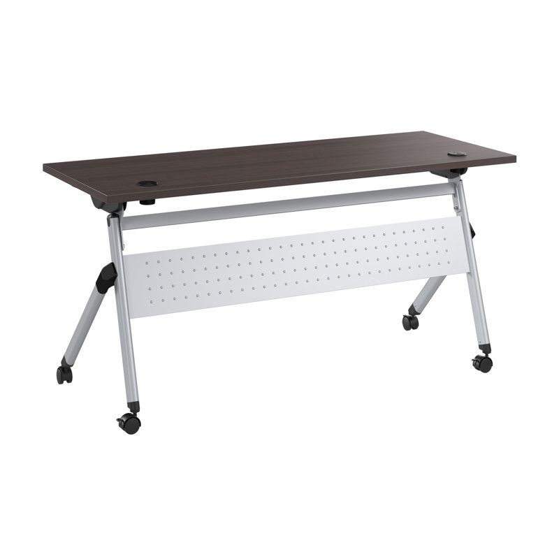 Table de formation pliante Bush Business Furniture Envision 72W avec œillets alimentés, H 30 po x L 60 po x l 23,5 po
