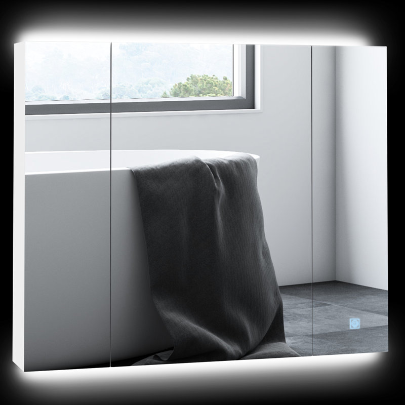 Armoire de salle de bain blanche