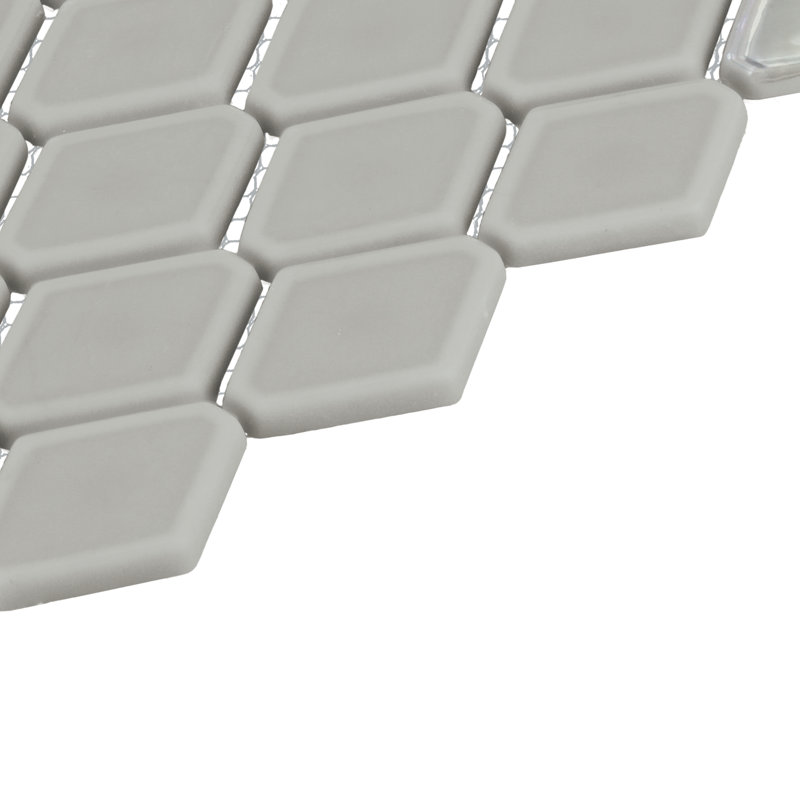 Starcastle 1.5" Elongated Hexagon Glass Wall Mosaic (Set of 15), Supernova