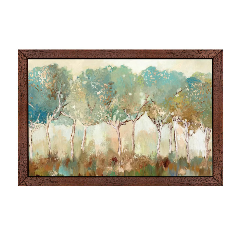 Golden Sunlight by Allison Pearce - Print on Canvas, 101.6 cm H x 66.04 cm W, Brown Framed