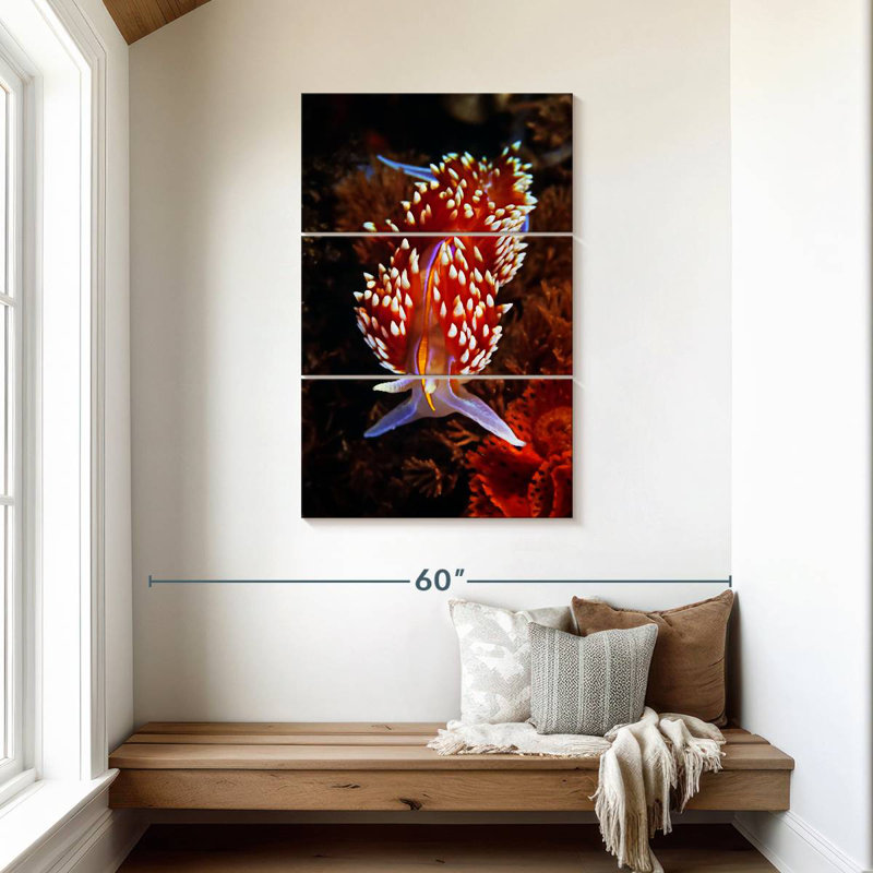 Brampt Exotic Nudibranch, 45" H x 28" W