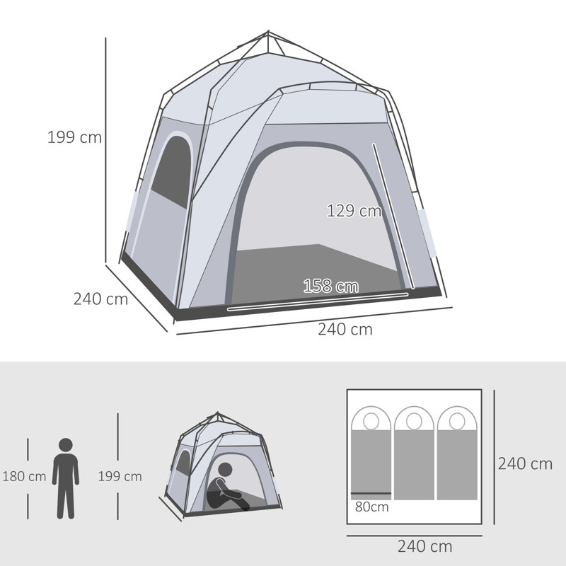 Antonae 3 Person Tent