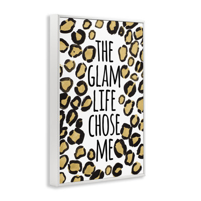 «Glam Life Chose Me», estampe numérique par Lanie Loreth