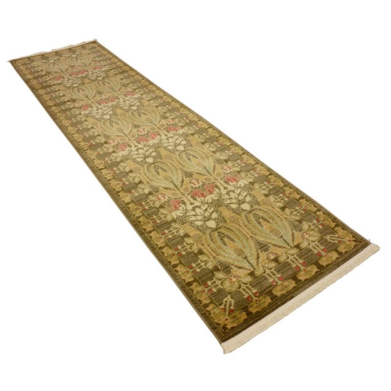 Moore Ikat Indoor Rug, Runner 2'7" x 10'