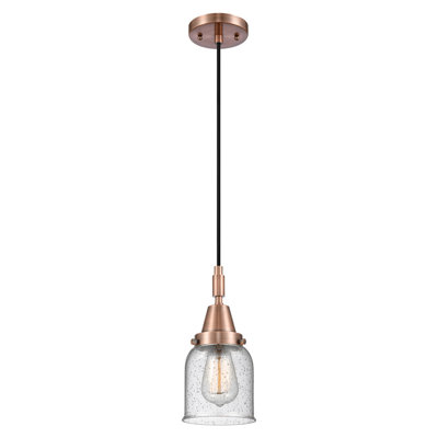 Downtown Urban - Caden Almitra - 1 Light Cord Hung Mini Pendant - Shade